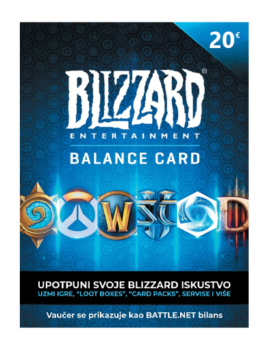 Blizzard gift card 20€ EU